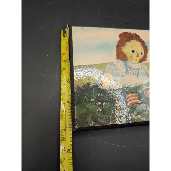 Vintage Raggedy Ann Wall Art Terry Pardue Painting - Picture 7 of 8